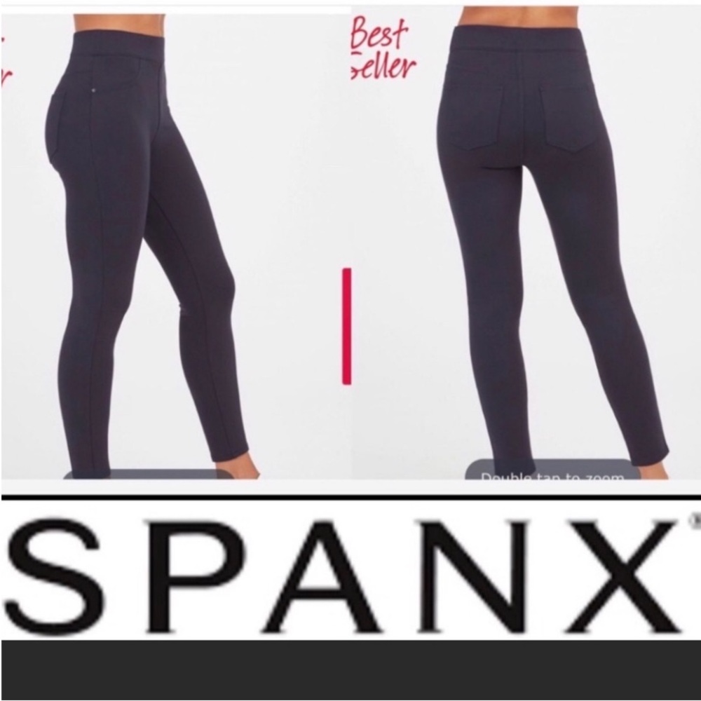 Spanx Classic Black 4 Pocket Ponte Pull On Pants Size 3X.